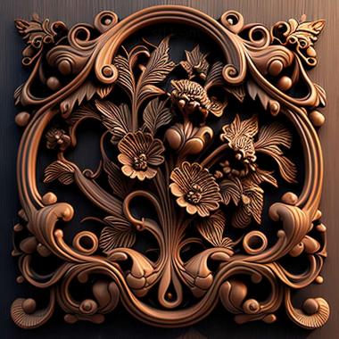 3D model ornate (STL)